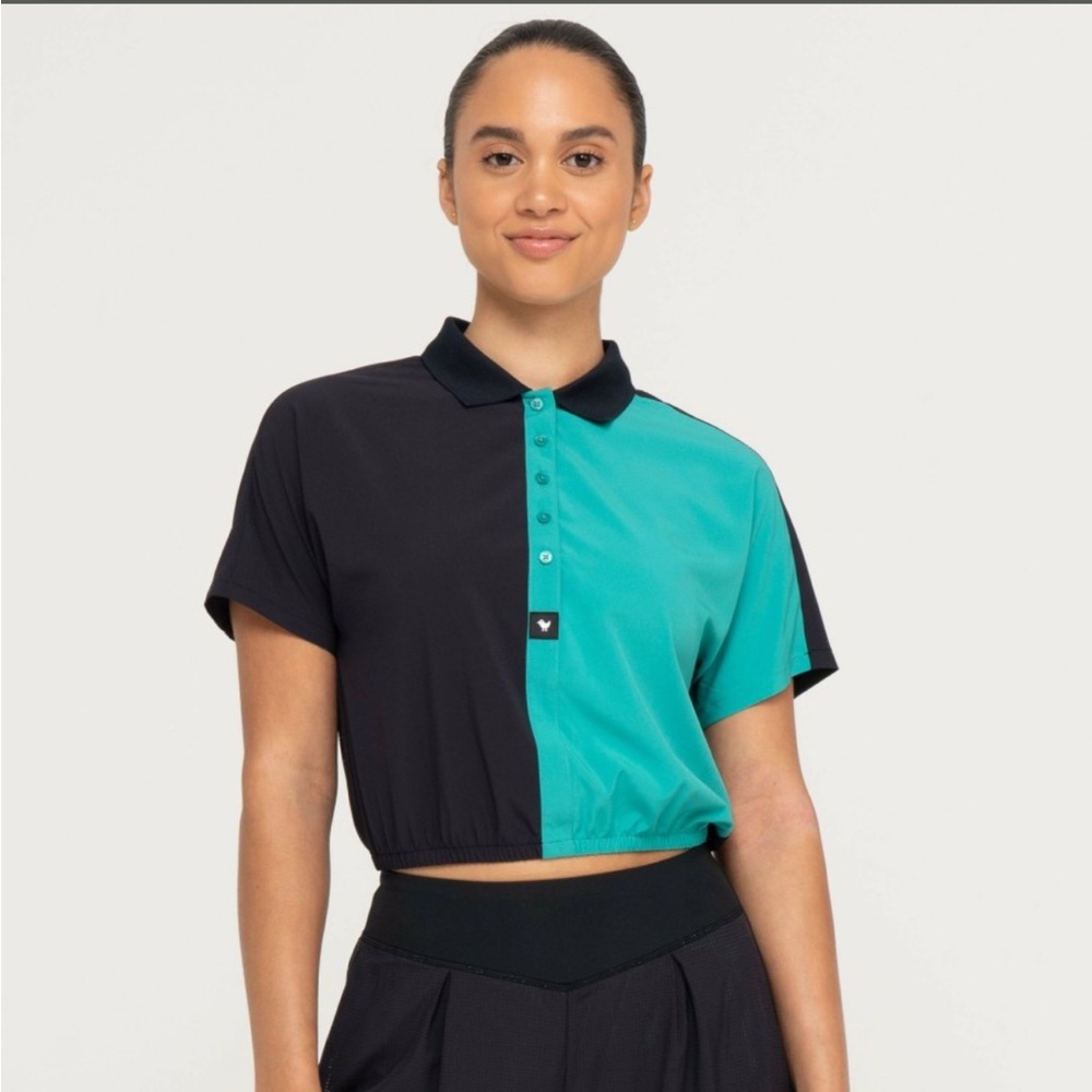 Bad Birdie Range Crop Polo